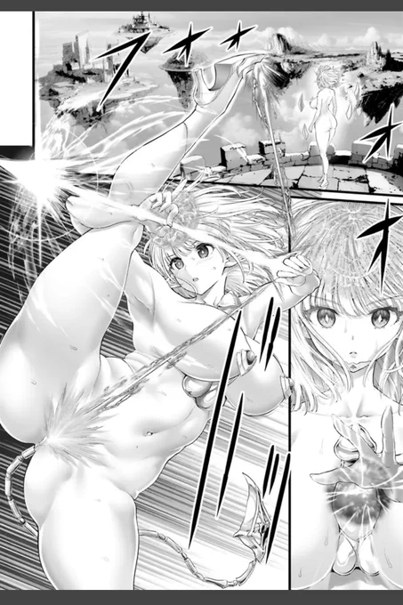 『女神敗北 転生のヴァラノワ』の第12話前半が、サイトにて無料公開されました。
今回から第二試合本格開始。
エルフちゃんや、第3試合の選手達ももちらりと登場。
えちえちムチムチキャットファイト漫画。😌

ニコニコ漫画 https://t.co/bPXoEIFgLM
コミックウォーカーhttps://t.co/nmfI4PWM1f 