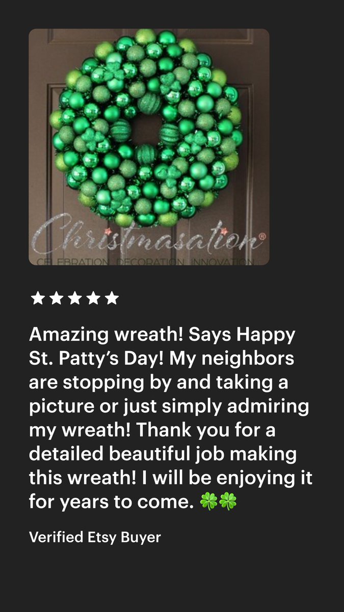 Shop top rated handmade items for every occasion at Christmasation.etsy.com #etsy #etsyseller #handmade #wreaths #baublewreaths #ballwreaths #holidaydecor #toprated