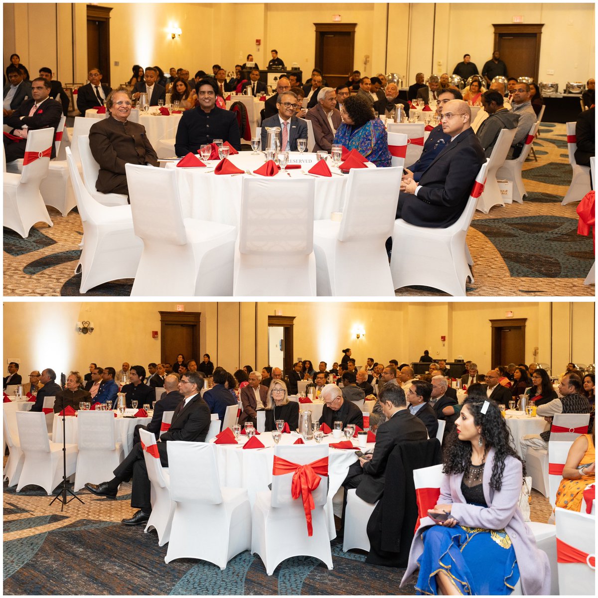 IndiainNewYork's tweet photo. Consul General @binaysrikant76 attended a community reception by @FIANewEngland and other 🇮🇳diaspora organizations in Greater Boston area. 

Conveyed deep appreciation for their achievements & contributions and shared insights on diaspora’s role in further strengthening 🇮🇳🇺🇸global strategic partnership. 

Assured them of the Consulate's unwavering support.

@MEAIndia 
@IndianEmbassyUS 
@IndianDiplomacy 
@DiasporaDiv_MEA