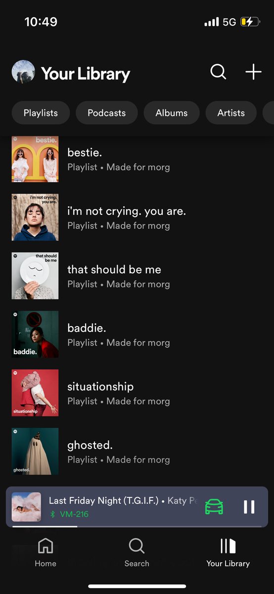 mpbakr's tweet photo. did anyone else's taylor's fanship bracelet playlists change?? because mine did and im confused. #taylornation #TaylorSwift #TaylorSwiftErasTour https://t.co/CclOO3leaN