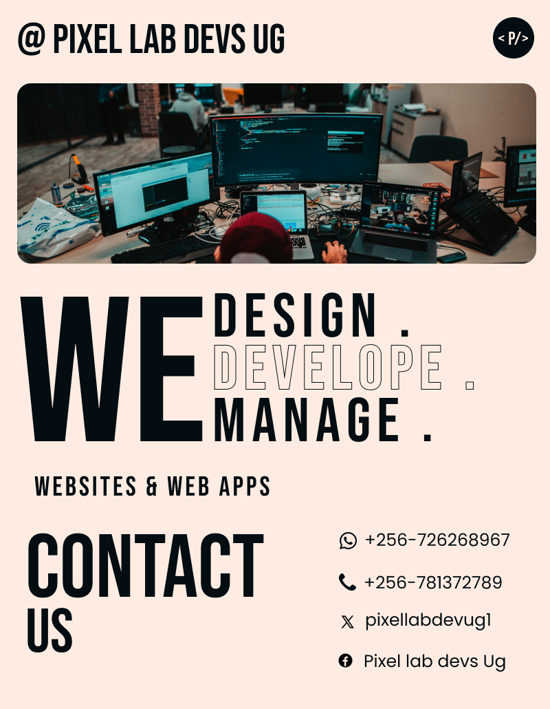 PixelLabDevUg1's tweet image. 🌟 Welcome to Pixel Lab Devs UG! 🌟
Hey there, fellow creators and visionaries! We're the Pixel Lab Devs UG ,a dynamic squad of developers and designers fueled by the electrifying spark of imagination.  Please retweet, my client might be on tl, thank you.