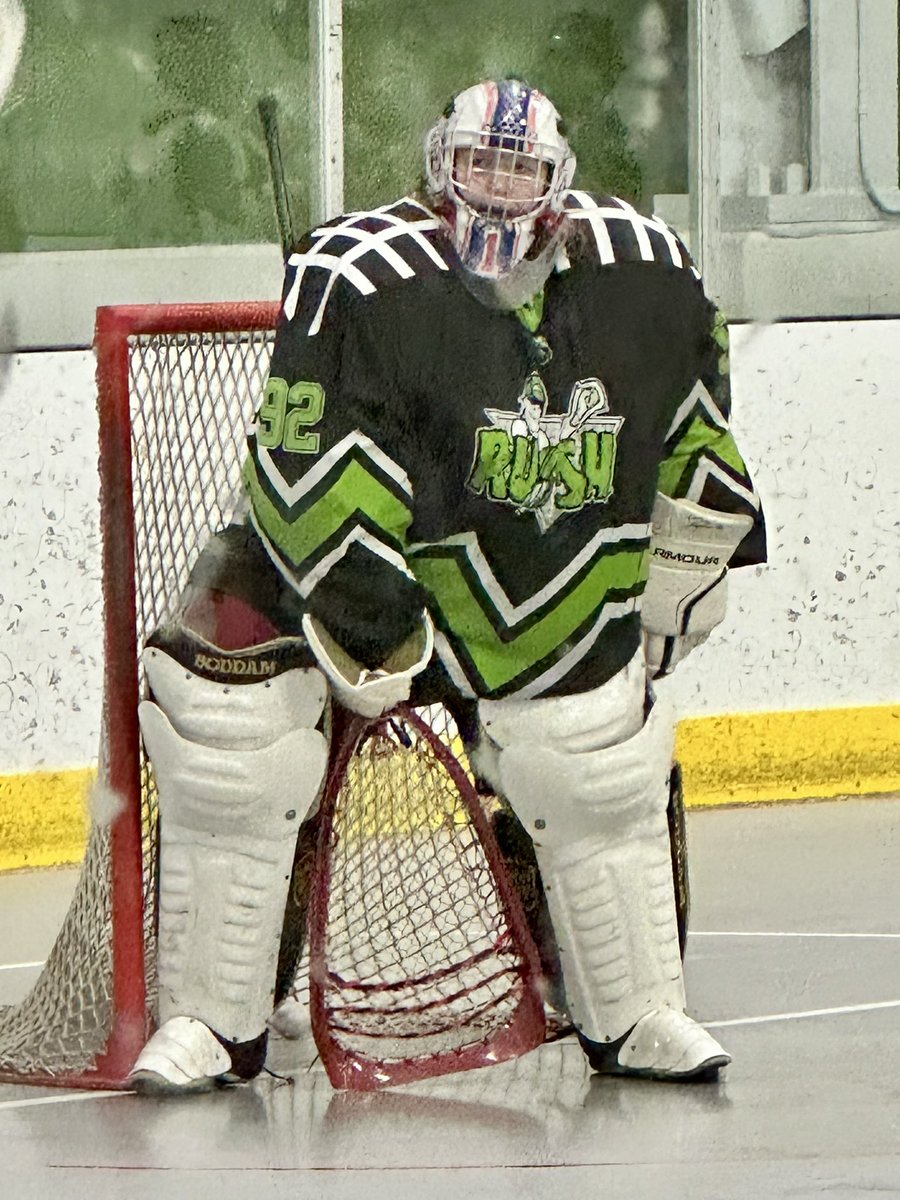 Connor working hard and hoping his @Sciggs92 @SaskRushLAX jersey brings him some luck at his U-17 A1 tryouts.