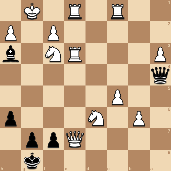 chessx_game's tweet photo. ⏳ Time is running out! Can black find a way to turn the tide?
.
.
.
#chessisforall #chessio #chessy #chessmeme #chess24 https://t.co/BYTn8PEtUN