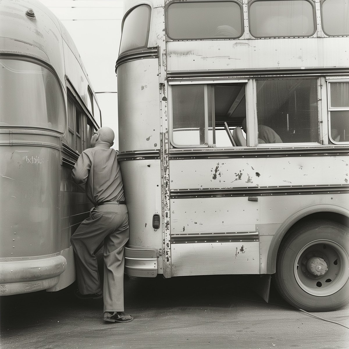 william_bottini's tweet photo. Do you think if they move the buses apart Mark will die? @OCATCOfficial #amatocon https://t.co/eL0Wee6dhC