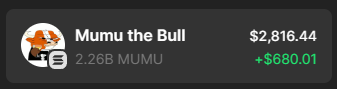 This has always been one of my favorite memes. Aped $MUMU on solana <a href="/mumu_bull/">MUMU THE BULL</a>. Will be accumulating more..