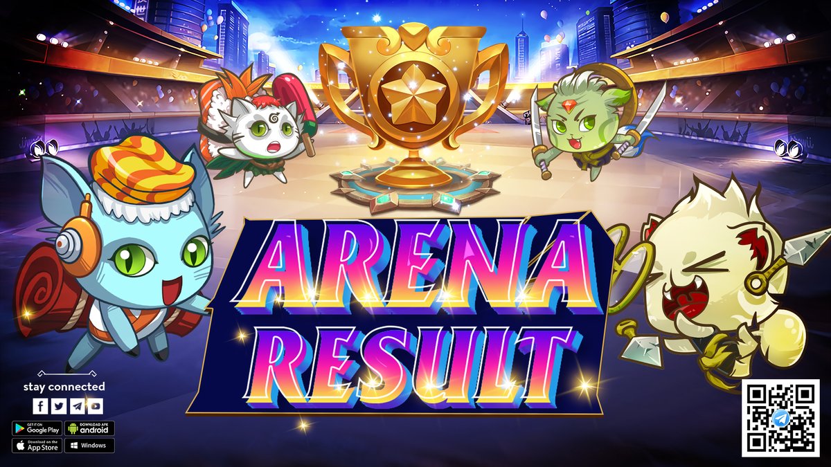 🎖ARENA LEADERBOARD IN SEASON 26🎖 😍Are you excited to know the Arena rankings? Let's check below. 👉 Details here (docs.google.com/spreadsheets/d…) 🎁Rewards will be sent to you tomorrow 🥳Congratulations to our players!