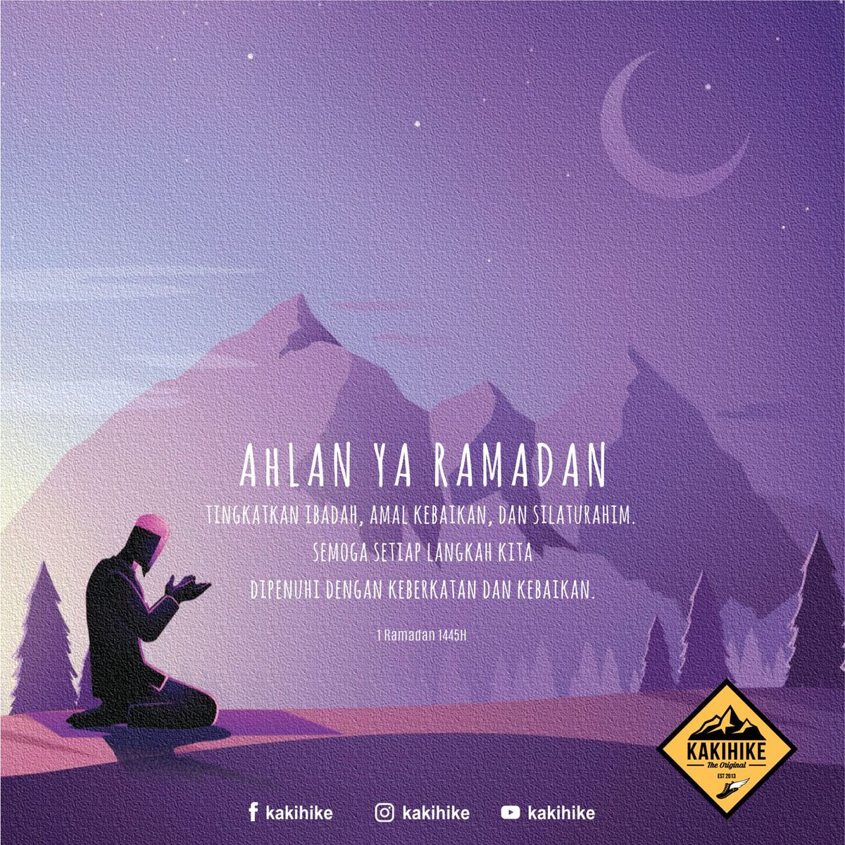 Selamat Menyambut Ramadhan Kareem 2024

#kakihike 
#ramadhan
#ramadhan2024
#ramadhankareem 
<a href="/RoslanMdTaha/">Roslan Md Taha</a>
