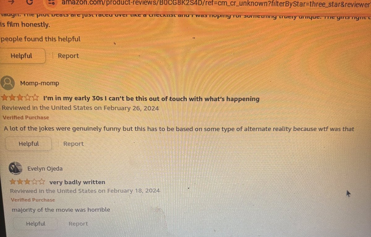 Momp-momp was real for this review