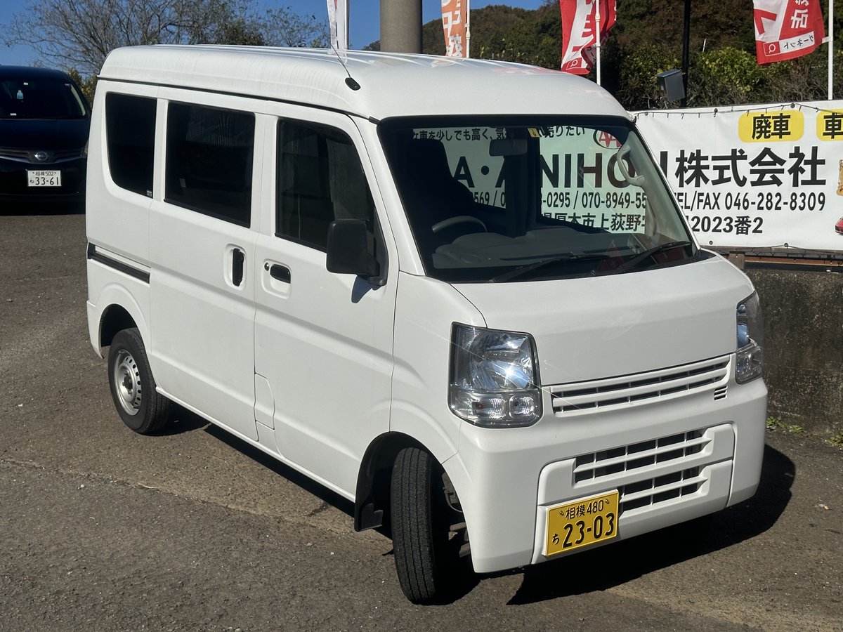 homelander_4's tweet photo. スズキ　エブリイ　PAリミテッドハイルーフ��8万キロ台ローン対応可 (頭金0円、月々5千円から可、最低金利、) 下取り可 50万円  #分割 #自社ローン #オークション代行 #車売ります #車買います #車 #愛車 #車好き #車好きと繋がりたい #軽自動車 #格安自動車 #軽  #ハイゼット #軽バン #エブリー https://t.co/V4rF4wHoyQ