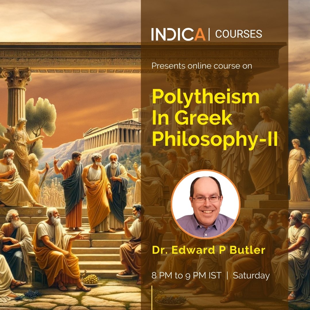 Polytheism in Greek Philosophy-II

Dive into the depths of ancient Greek philosophy in our unique online course, blending polytheist devotion with philosophical inquiry. 

From the Presocratics to Plato and Aristotle, uncover how classical thinkers contributed to the “Olympian