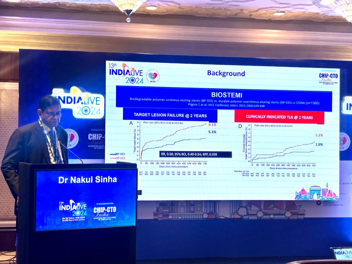 BIOTRONIK_News's tweet photo. We appreciate the interesting sessions, unique case studies &engaging customer interactions at #INDIALive 2024. A great chance to discuss products such as the new #Freesolve RMS, our #PKPapyrus as well as the #BIOFLOW-DAPT & #BIOSTEMI ES trials, proving #Orsiro's superiority. https://t.co/KZHEOWhYMR