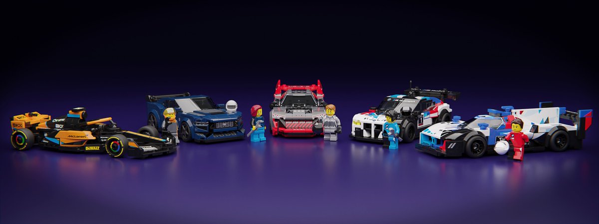 All 2024 Speed Champions cars (4 sets) are complete on #mecabricks If I had to choose one only, it would definitely be the McLaren F1.