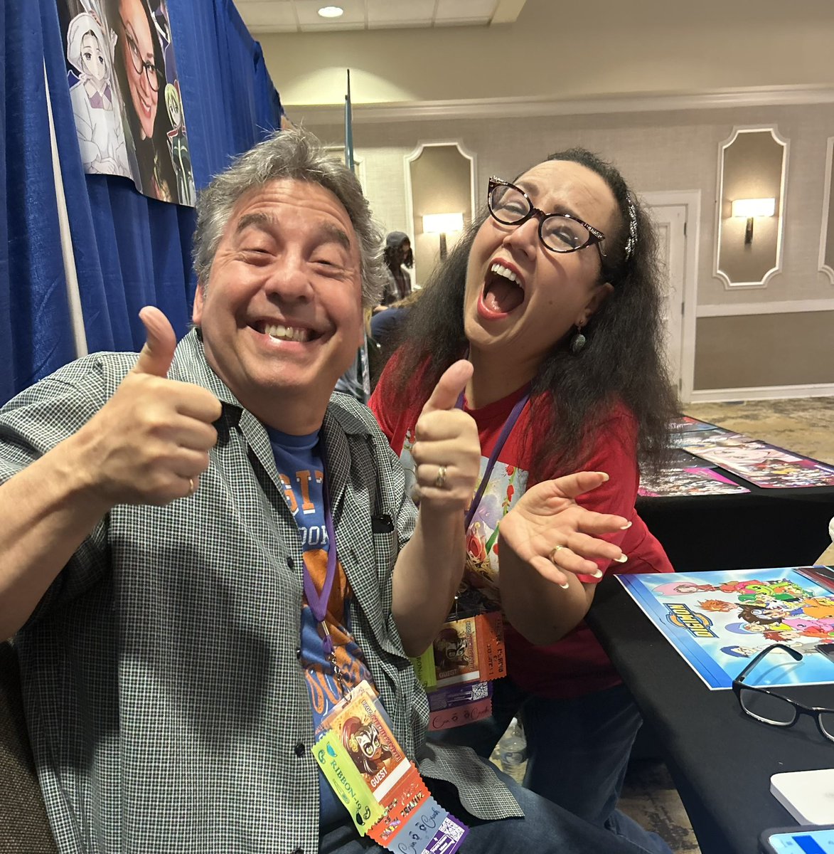 DorothyFahn's tweet photo. Day 3 at #Banzaicon ! Everyone was epic! Hope you all had a great time!๐๐๐ผโค๏ธโฎ๏ธ https://t.co/5sQRQZczpg