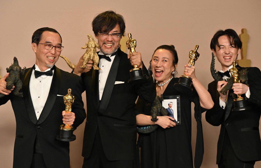 Congratulations to Godzilla Minus One and Takashi Yamazaki-san, along with his team, for the first Oscars award in Godzilla history!