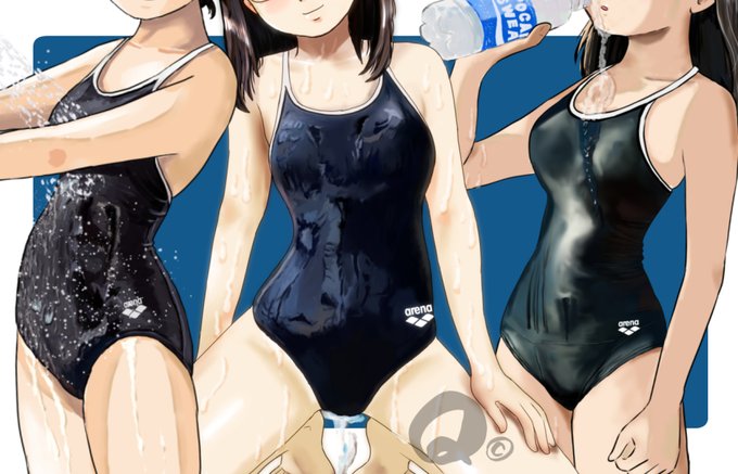 濡れスク水鑑賞会その②
我ながら良き💦 