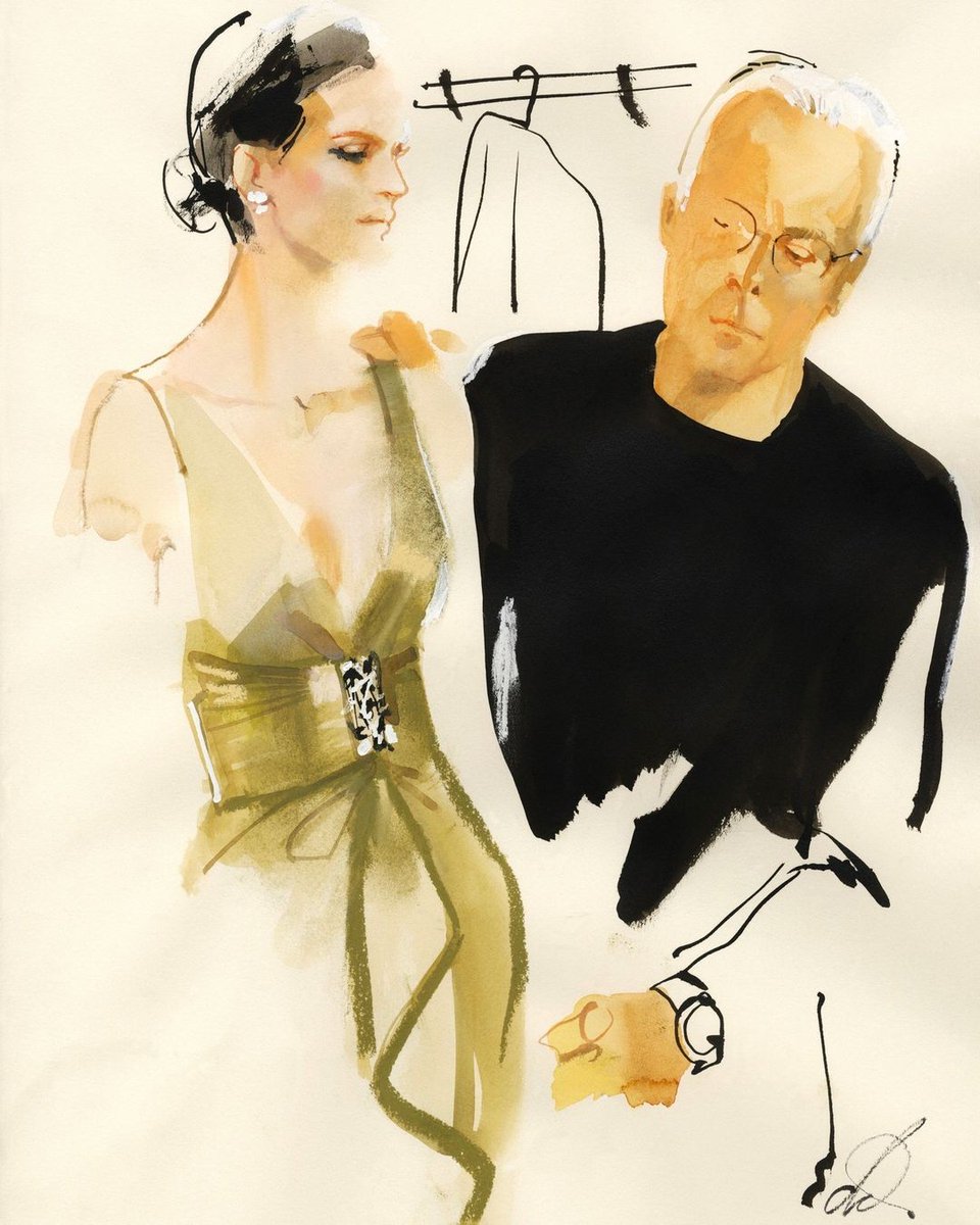 オスカーの夜を夢見て」 ファッションイラストレーターのデイビット