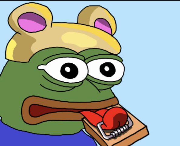bertstachios's tweet photo. @schmrypto @Matt_Furie It’s a bear trap https://t.co/Vmsx4LZ2pa