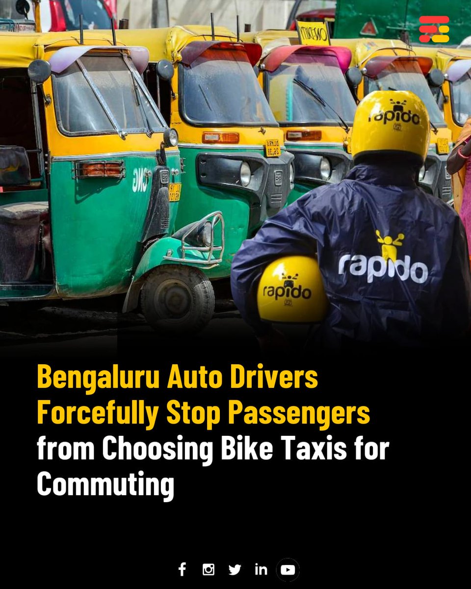 Despite government intervention, the rivalry between Bengaluru's autorickshaw and bike taxi drivers continues to simmer, reigniting the cold war between the two factions.

#feedmile  #bengaluru #bengaluruCity #Autorickshaw #incidents #bike #drivers #traffic #BengaluruTraffic
