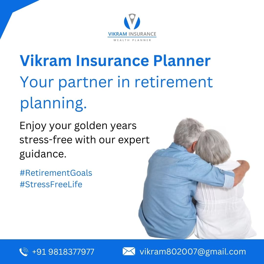 VikramJSingh81's tweet image. Make the most of your retirement years with Vikram Insurance Planner by your side. 💪🏻👍🏻

Our tailored solutions ensure a stress-free transition into this new chapter of life, giving you the peace of mind you deserve. 🤝✅
 Contact us today. #RetirementPlanning