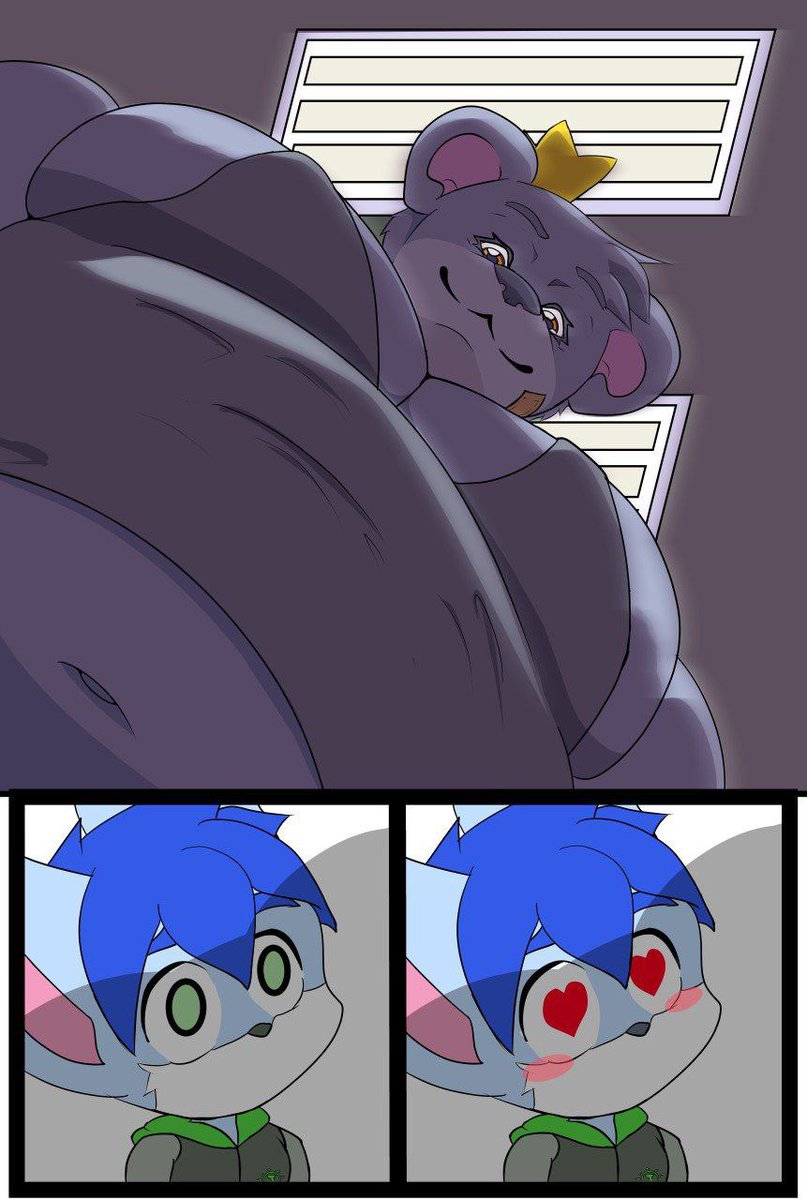 <a href="/mitsu_qo/">𝔐𝔦𝔱𝔰𝔲 (COMMS CLOSED)</a> I thought it would be funny if I drew my burr bud <a href="/ursagami/">Ursagami</a> for this.