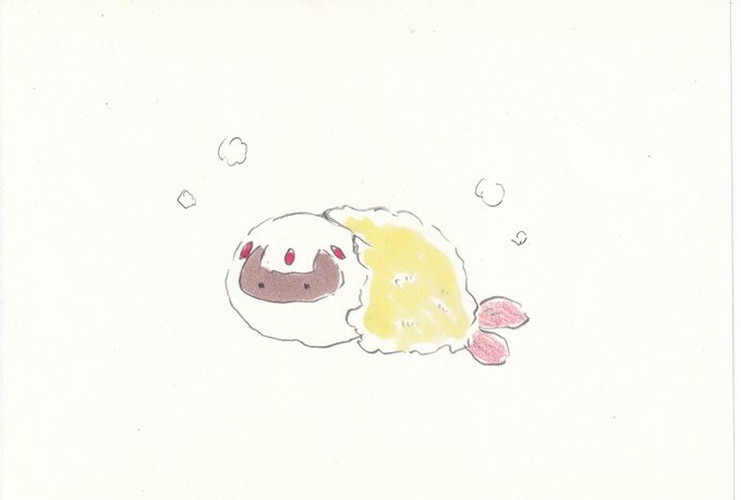 「天ぷら 白背景」のTwitter画像/イラスト(新着)