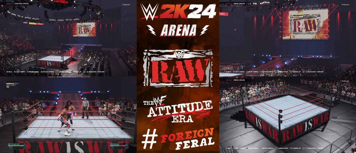 #WWE2K24 NEW UPLOAD
- RAW 1997
#ForeignFeral #FERAL24attitude #WWERaw