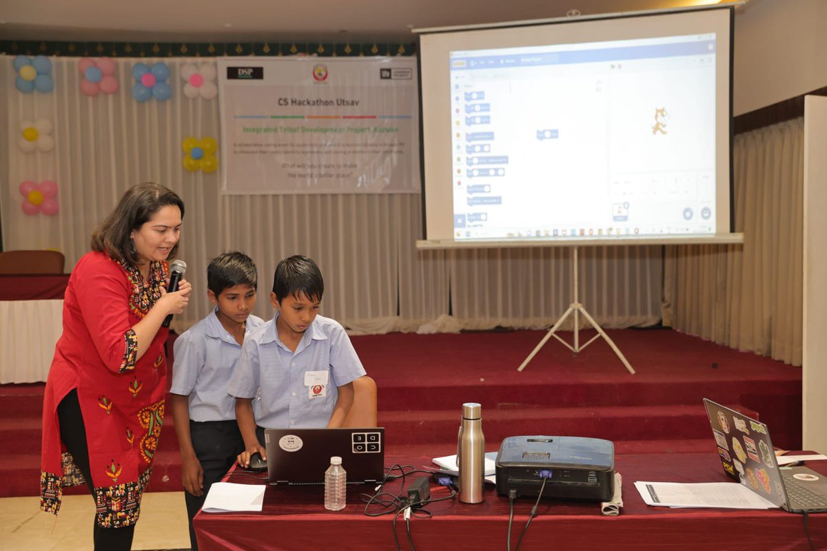 DSP proudly supports @lfe_ed in strengthening our public education systems. LFE organized a Hackathon event for students from ashram schools of the Tribal Development Department to exhibit their coding projects. Beyond a coding competition, this was a platform for students to