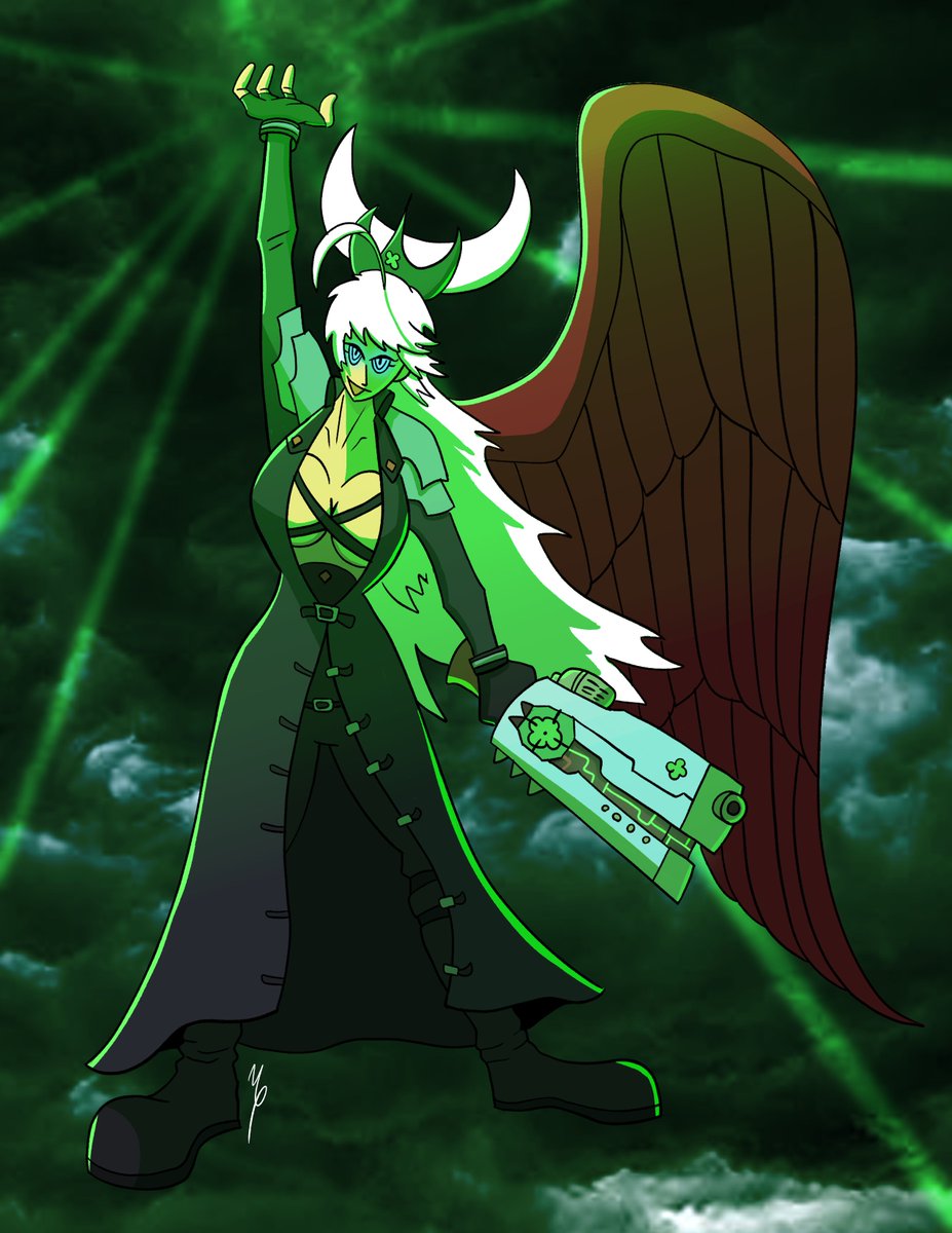 mrkrabspissing's tweet photo. "Descend, heartless angel" doesn't hit quite the same when the angel is in fact quite heartful and not someone who REALLY needs therapy
Much thanks to @CouldUseSumSoup for this awesome commission of Elphelt as Sephiroth! I absolutely love the shading here!
#ELPHELTNATION https://t.co/BvwAWTwvSE