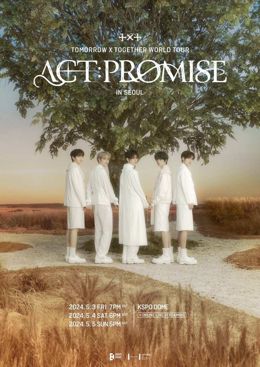 TOMORROW X TOGETHER WORLD TOUR <ACT : PROMISE> IN SEOUL 개최 안내 #투모로우바이투게더 #TOMORROW_X_TOGETHER #TXT #ACT_PROMISE #TXT_TOUR_ACTPROMISE