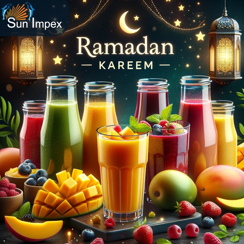 Sun_Impex's tweet photo. Ramadan Kareem to all our Muslim brothers and sisters!
May the spirit of Ramadan fill you and illuminate your heart!
#ramadan2024 #ramadankareem #manufacturer #supplier #B2B #purees #concentrates https://t.co/setec4ULmj
