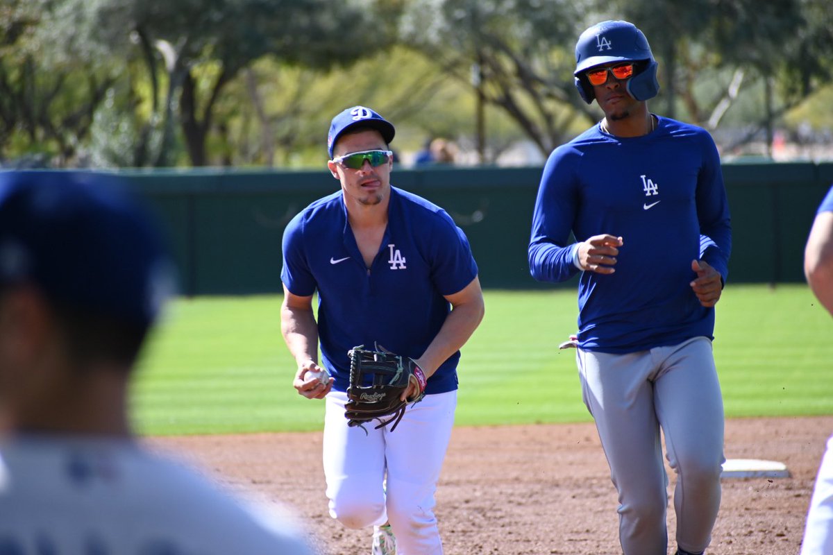 javinero3's tweet photo. @DodgersTailgate @Dodgers @SportsNetLA @DodgersNation 

Some of my favorite shots from this morning’s ST practice! https://t.co/v5IR2MCJoy