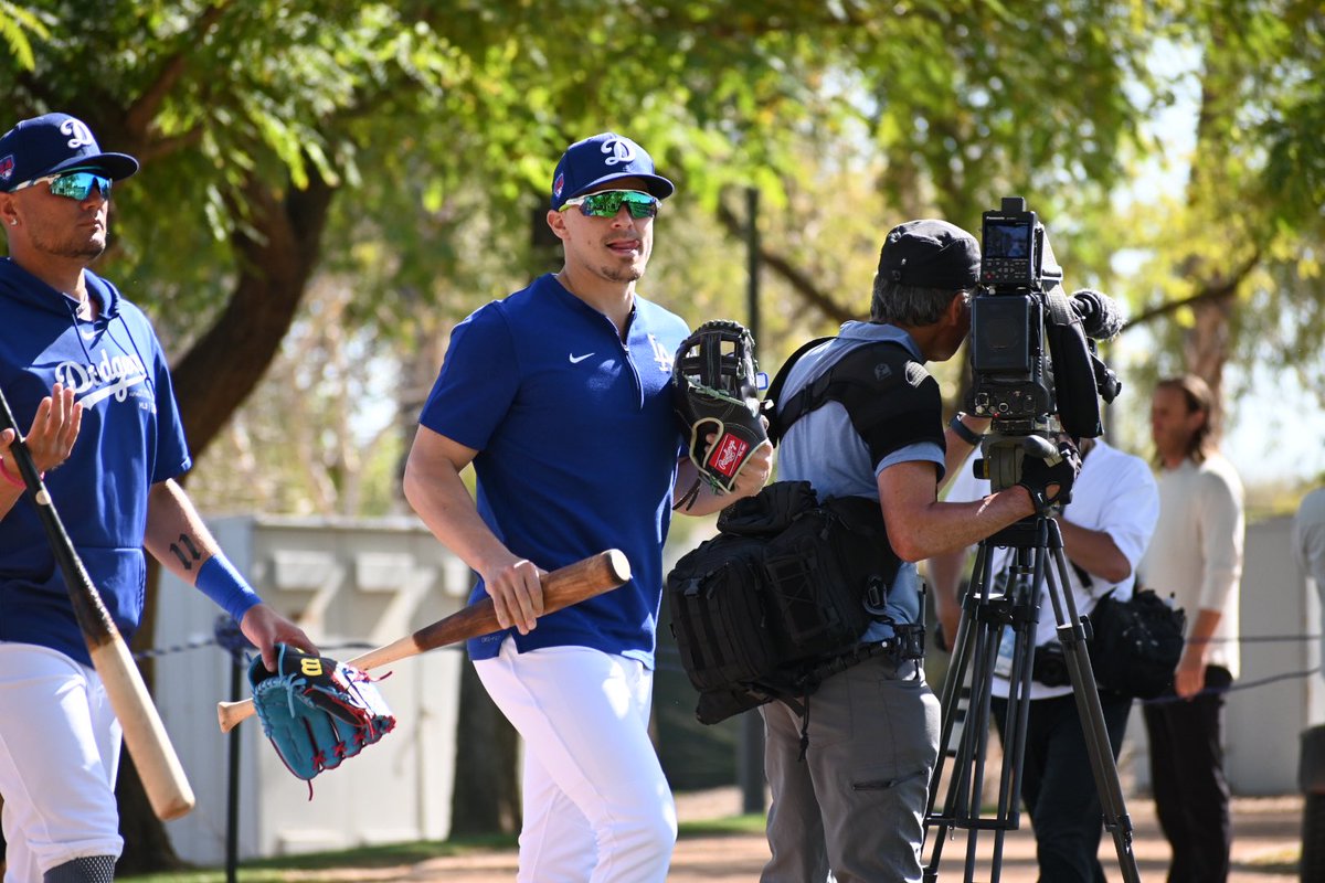 javinero3's tweet photo. @DodgersTailgate @Dodgers @SportsNetLA @DodgersNation 

Some of my favorite shots from this morning’s ST practice! https://t.co/v5IR2MCJoy