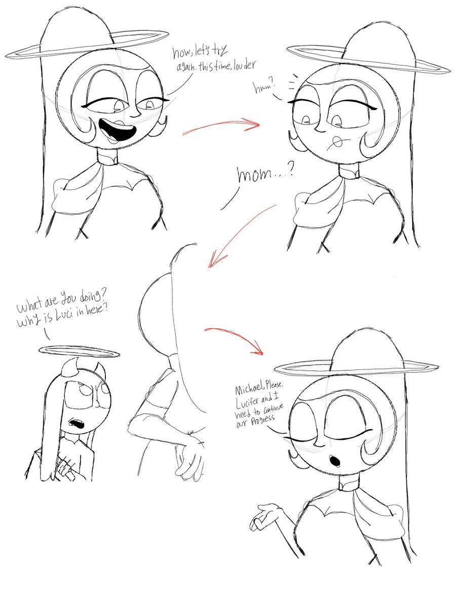 RubberHoseToons's tweet photo. Just some stupid little comic I made about the Morningstar fam. May make some more in the future? I’m working on one with Stickler.
#RENEWTHECUPHEADSHOW #cuphead #TheCupheadShow #cupheadoc #cupheadcomic #cupheadfanart #cupheadfandom #cupheaddevil 1/2 https://t.co/4WsUznd9Iy