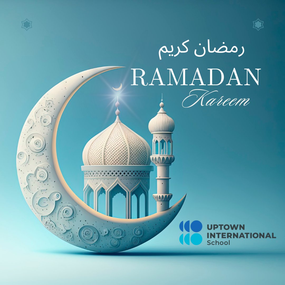 UISDubai's tweet photo. Ramadan Kareem to all our students, staff, and their families. 🌙✨Please take note of the school times communicated. Thank you. @taaleemuae #RamadanKareem #weareUIS #proudlytaaleem #discoveryourpassion #studentleadershipprogrammes #mindsetofthefuture #Ramadan https://t.co/u4vtwdATkc