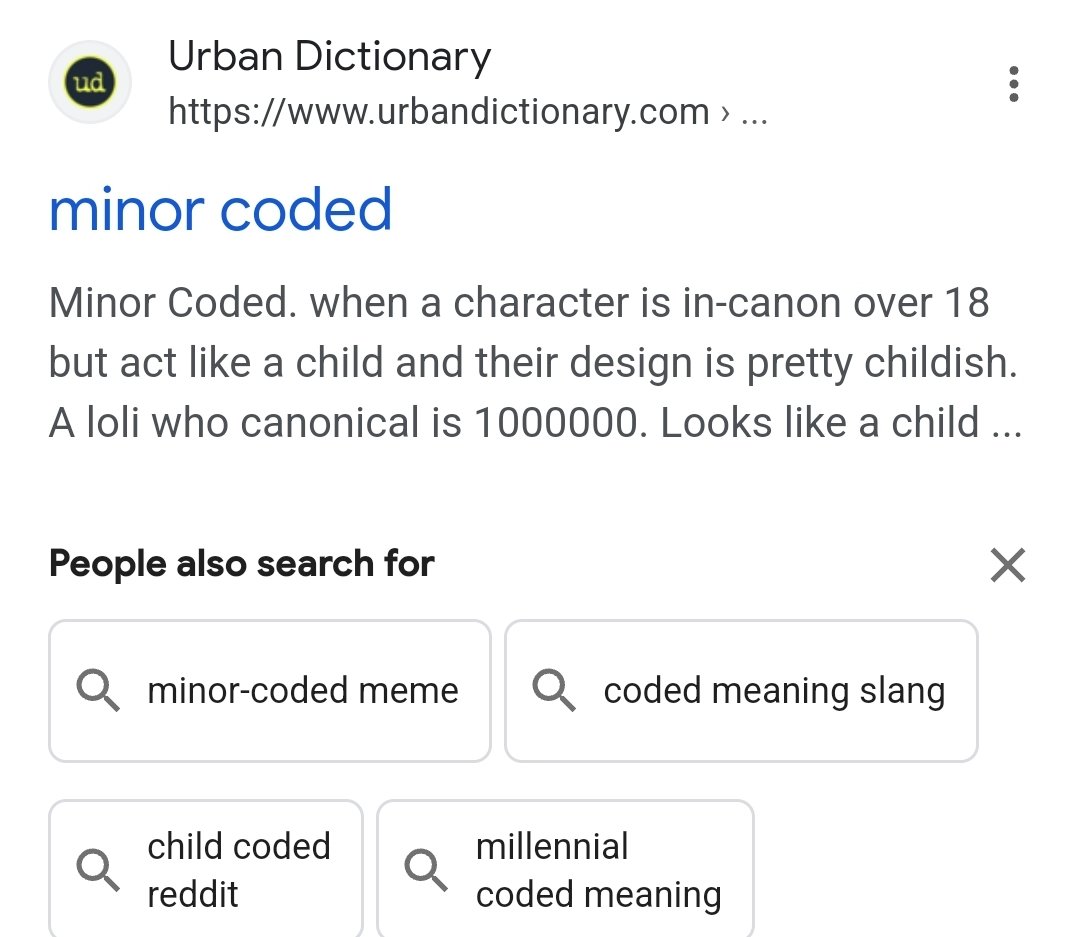 @LaraPrism85 @TheW3dgeHead Yea, after a quick definition search to confirm, it actually it DOES. How do you define child coded?