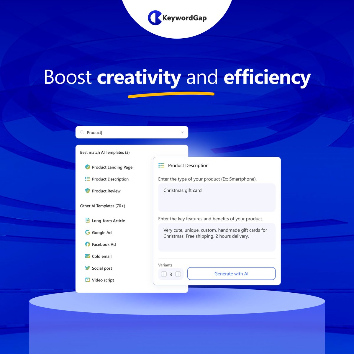 keywordgap's tweet photo. Content Writer allows you to generate SEO-friendly articles for thousands of potential keywords that your website should be ranking for. 🫢 https://t.co/b8w0cZj65y