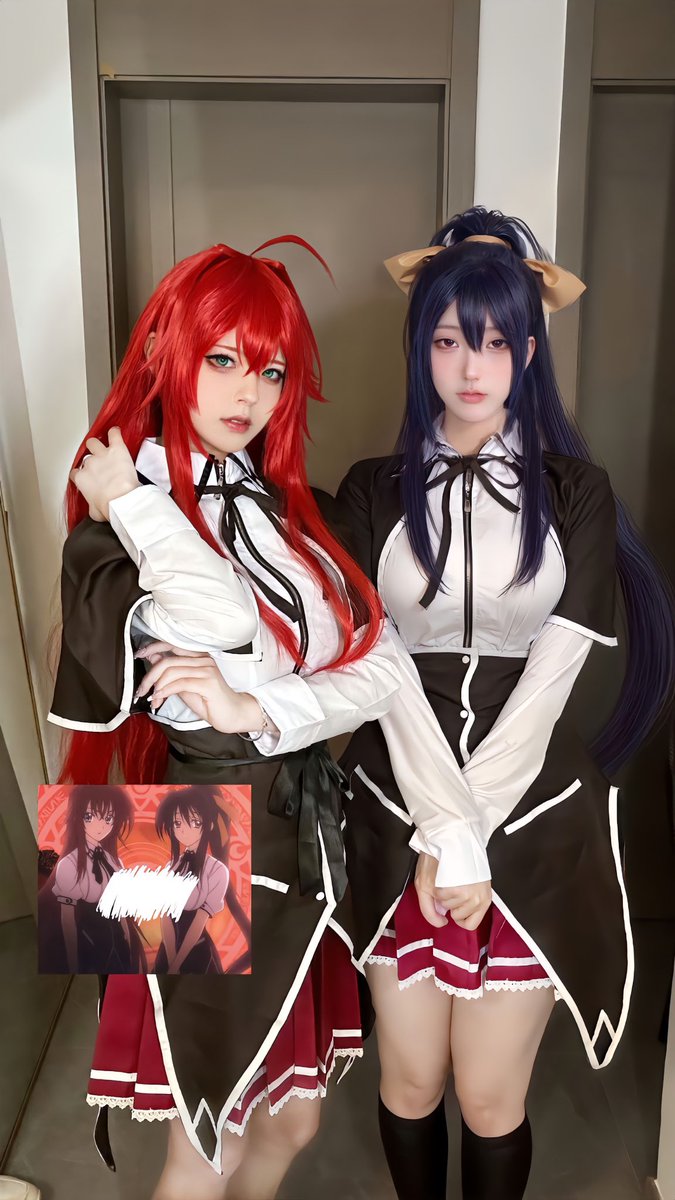 laohuweiba8's tweet photo. ❤️💜
#Rias #AkenoHimejima #cos https://t.co/uhLpq6Y6KJ
