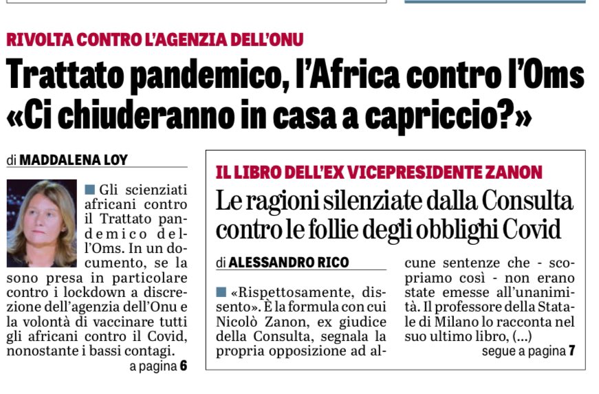 AStramezzi's tweet photo. In pratica, dobbiamo confidare nel Terzo Mondo, per mantenere libertà e sovranità sanitaria…

@madforfree https://t.co/U9A73dBncV