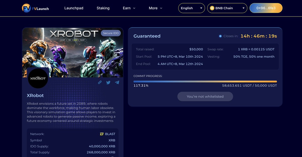 Xrobot_online's tweet image. We are oversubscribed !!!!