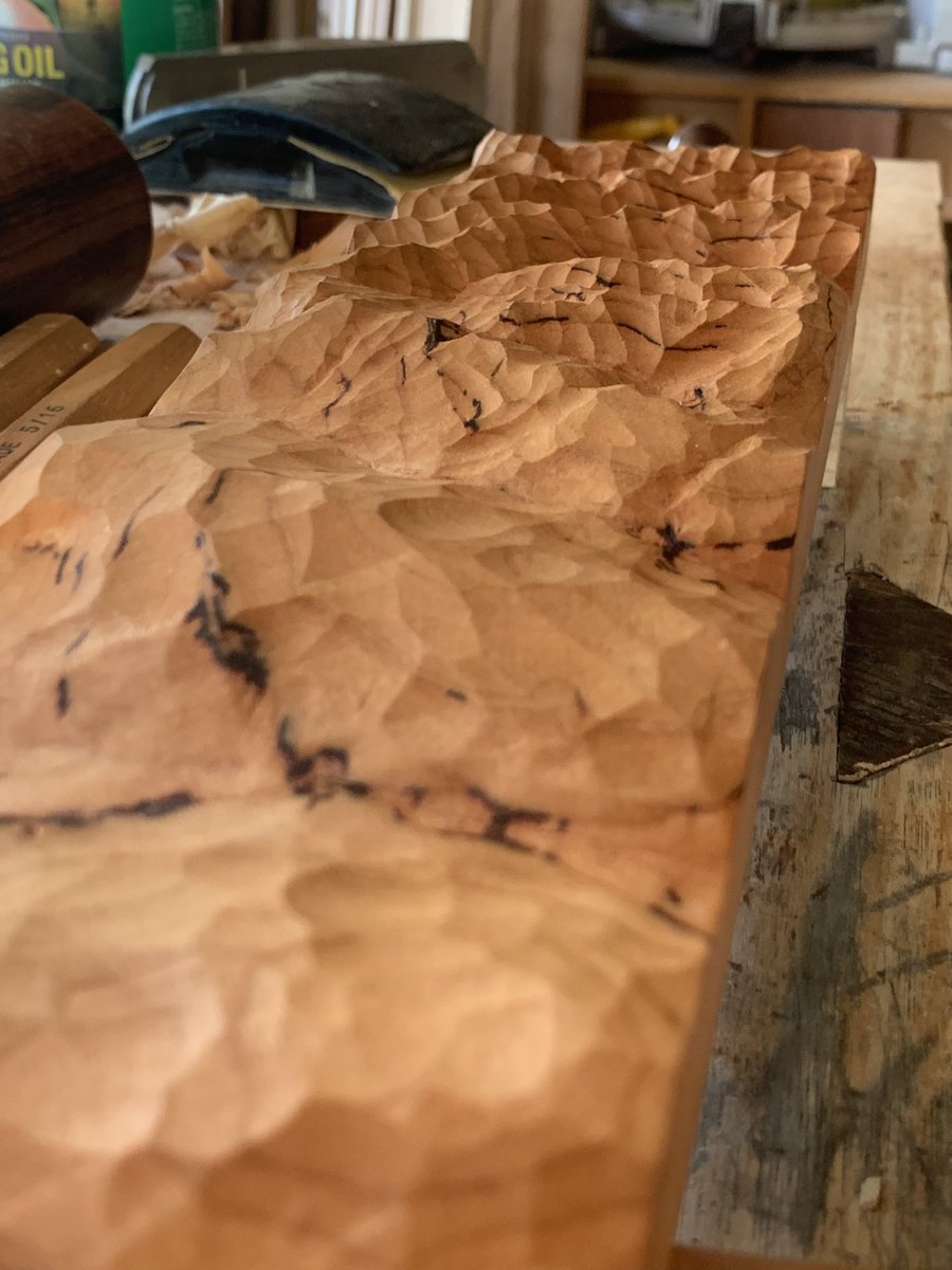 TimberTectonics's tweet image. The only thing nearly as good as a mountain is one carved from wood. #woodworking #mountains

@Woodcraft @Carbatec