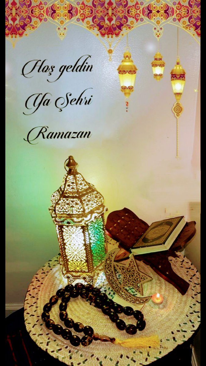 Hoş Geldin Ya Şehr-i Ramazam.

#Ramazanayı