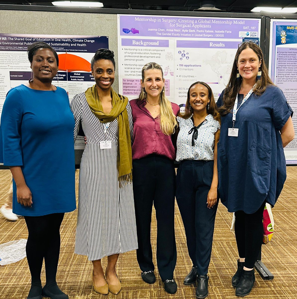 Representing @gendereqsurg at #CUGH2024 on the power of #mentorship couldn’t have been more meaningful & special

Grateful for these powerful women who inspire me & many more daily 💜 

Thankful for these incredible men who listen, support & create space
Exemplary #HeForShe