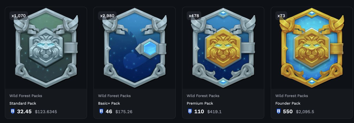 THE RONIN EFFECT:

Mint Price vs. current price
Standard Pack: $10 vs. $124 increase of 1.140%
Premium Pack: $30 vs. $419 increase of 1.297%
Founder P.: $100 vs. $2100 increase of 2.000%

Any gamestudio still thinking of joining any other chain than @Ronin_Network ? 👀