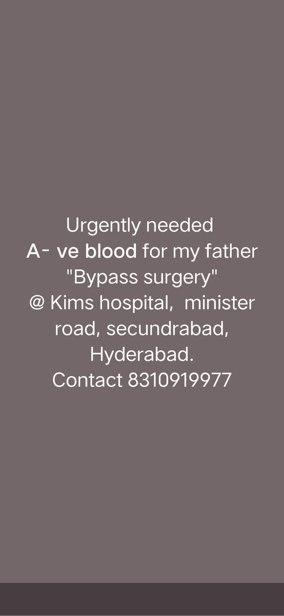 MrNRealty's tweet photo. Kindly rt emergency situation to my friend's father!! @prashantbme @ynakg2 @aravindcherry @SandyDhanapala @Saul_Goodmannn https://t.co/OIlxJ4kkUD