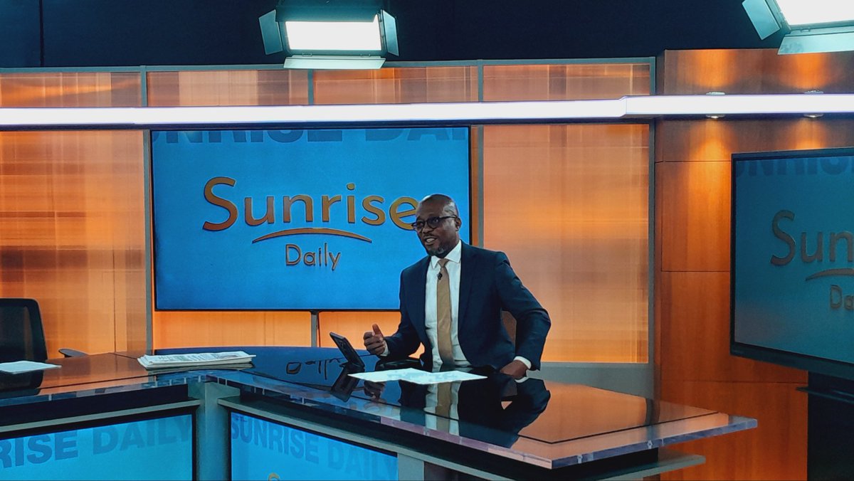 Mr @EgbeNneota is on SUNRISE DAILY today Follow the conversation on our Youtube channel: bit.ly/2Hb8hjx