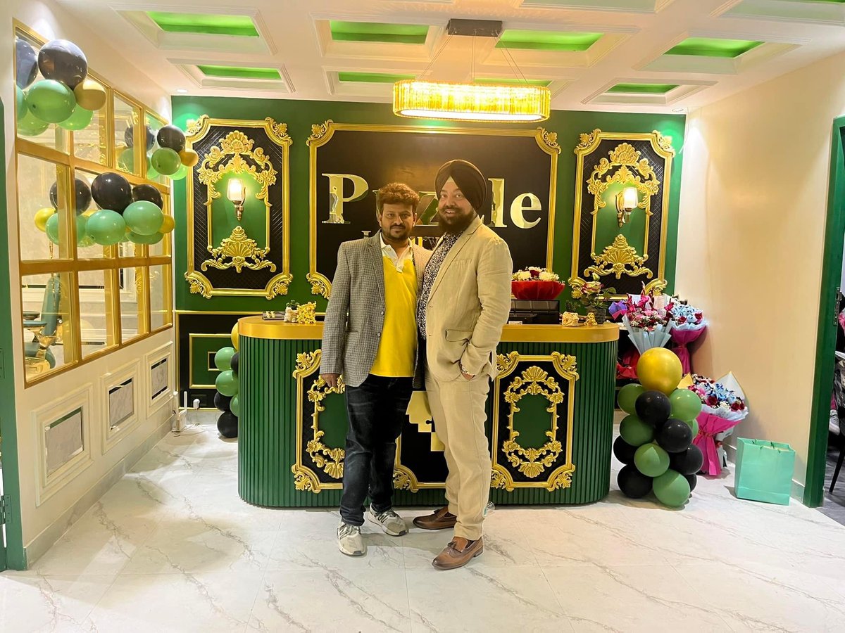 designplsdecore's tweet photo. Exciting news! Our latest interior design project with @puzzleluxurysalon.amritsar in Amritsar is now live! Step into a world of elegance and sophistication crafted by Design Plus Decore. 💫 
#InteriorDesign #PuzzleLuxurySalon #DesignPlusDecore #GrandLaunch #amitchandraposts https://t.co/mUqGQTO6kL