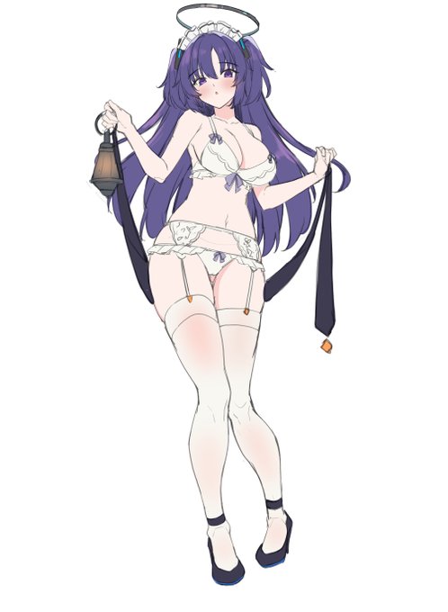 メイド服の下はこうなっている 