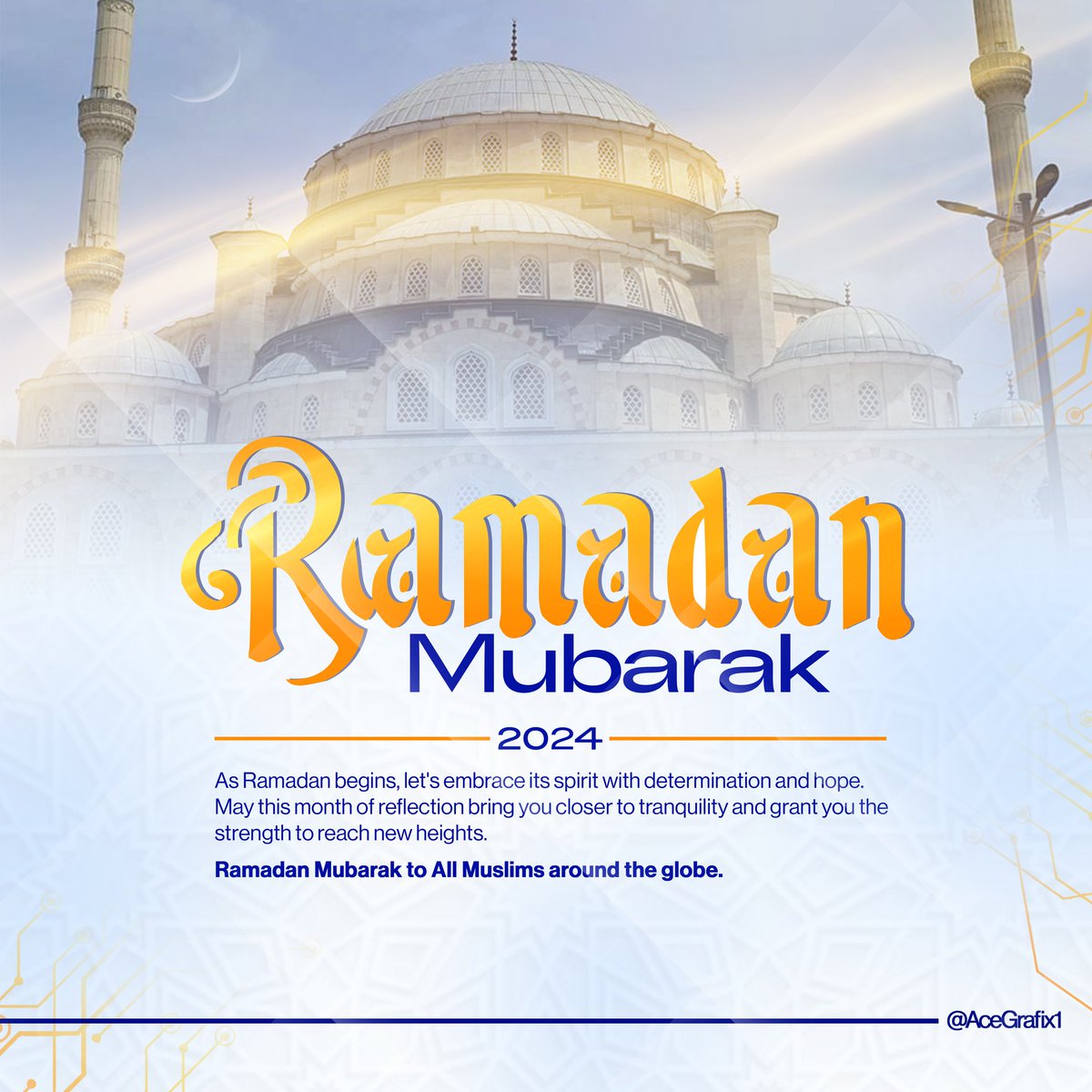 Ramadan Mubarak to all Muslims around the globe.
.
#ramadanmubarak #ramadankareem #ramadan2024 #designer #designinspiration #design #designjob #ramadan2024🌙 #designoftheday #graphics #graphicdesign #graphicdesigningjobs #flyerdigital #flyerdesign #exploretocreate #explorepage