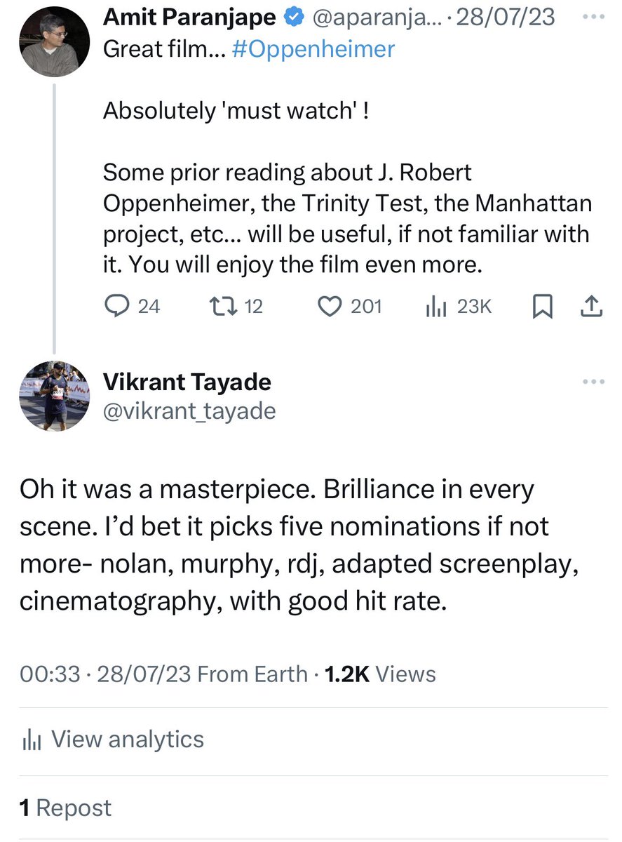 vikrant_tayade's tweet photo. @aparanjape Got four out of five sir ✅:) https://t.co/azduPBveBO