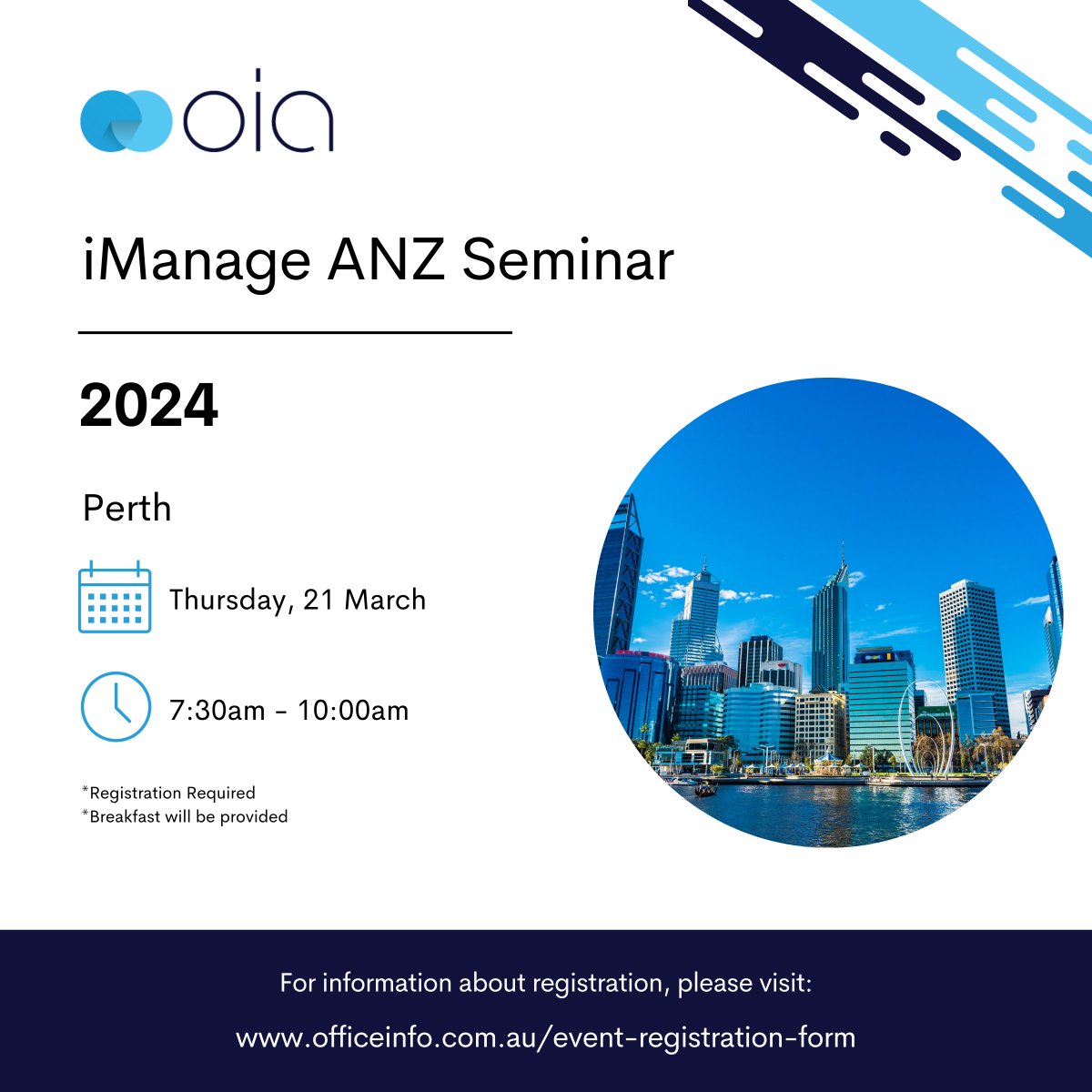oiaims's tweet image. Time is running out! Don&apos;t miss the opportunity to join our upcoming ANZ Seminar where Jeff Andersen and Andrew Miln will share valuable insights on iManage.

Register here to secure your spot: lnkd.in/e6BWhqRs

#legaltechnology #imanage #PerthIT